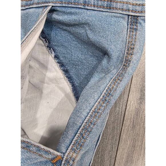 Levi’s Levi Strauss Y2K Baggy Preppy Jumpsuit Blue Jeans Overalls M A004101 - Picture 6 of 13